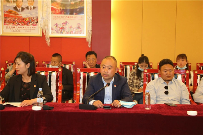 區(qū)工商聯(lián)直屬會員企業(yè)和商協(xié)會黨建工作觀摩團(tuán)來我院調(diào)研指導(dǎo)工作