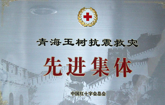 青海玉樹抗震救災(zāi)先進(jìn)集體